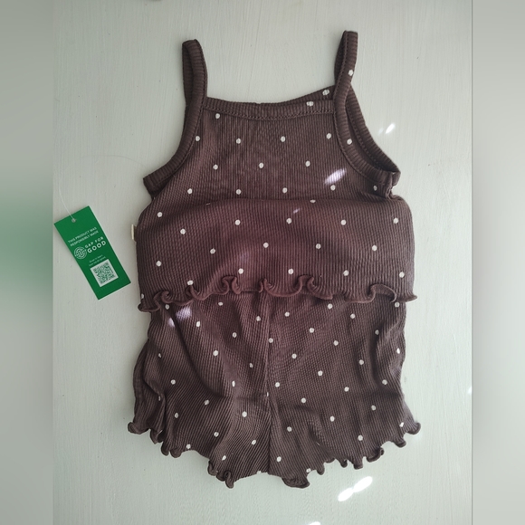 Gap Baby Girls 100% Organic Cotton Mix and Match Rib Outfit Set Sz 0-3 months - Picture 5 of 6